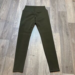 ALO Yoga Softsculpt High-Waist Hunter Green Leggings 27”